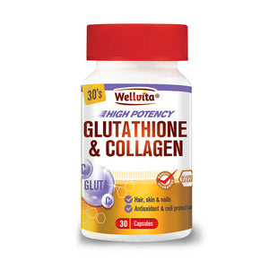 Wellvita glutathione and collagen 30caps