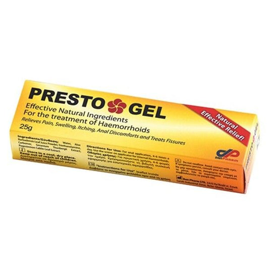 Presto gel piles ointment 20g