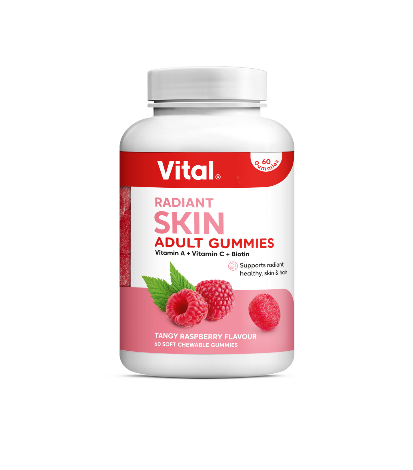 Vital radiant skin adult gummies 60s