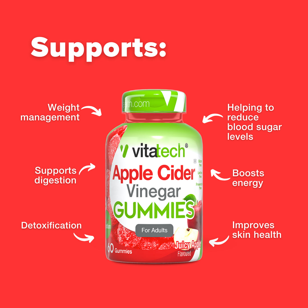 Vitatech apple cider gummies 60