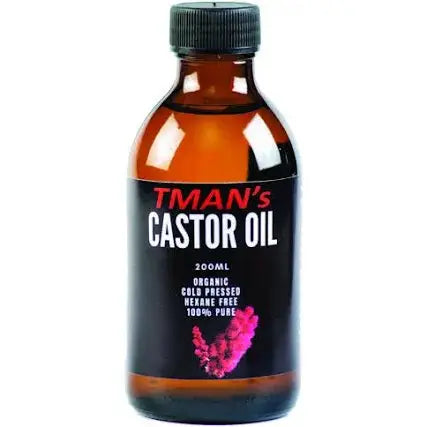 TMANS ORGANIC CASTOR OIL 200ML