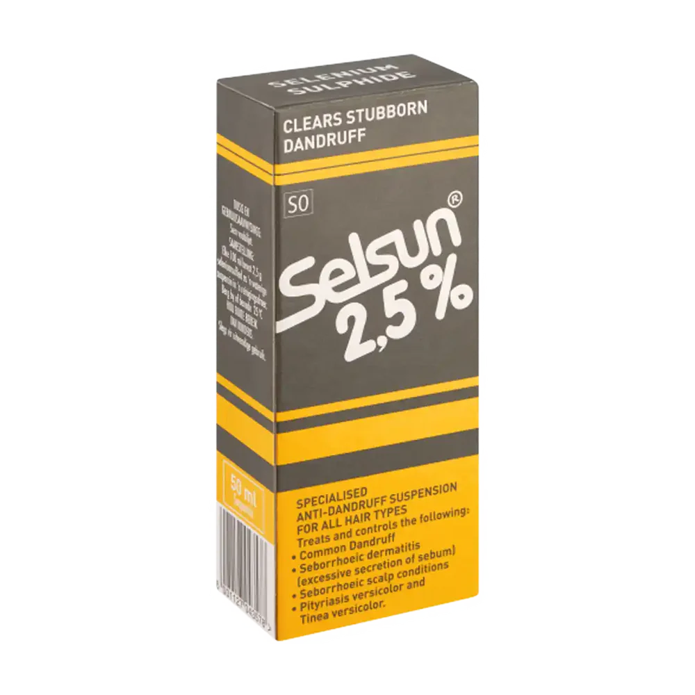 selsun 2.5% shampoo 50ml