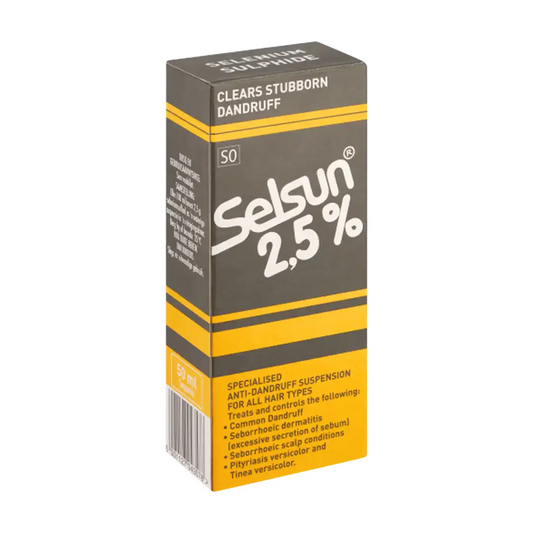selsun 2.5% shampoo 50ml