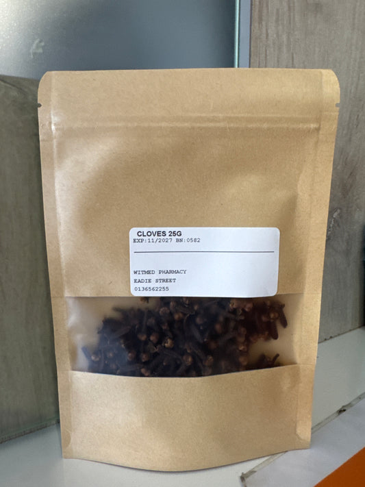 Whole cloves 25g