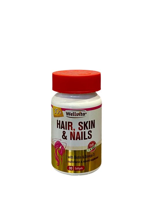 Wellvita hair,skin & nails capsules